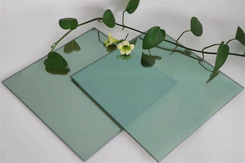 French Green Reflective Glass